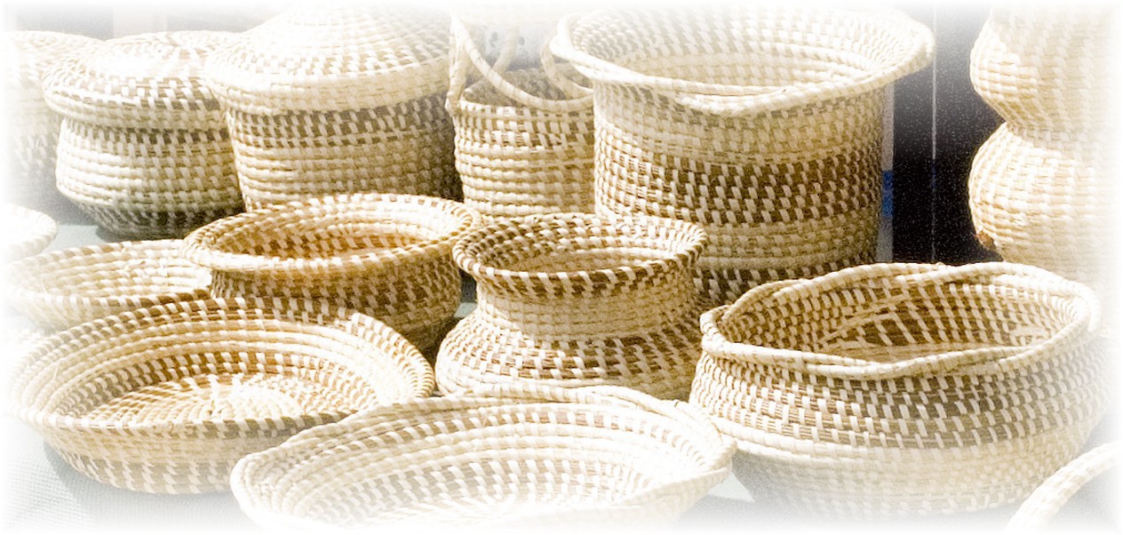 charleston seagrass baskets